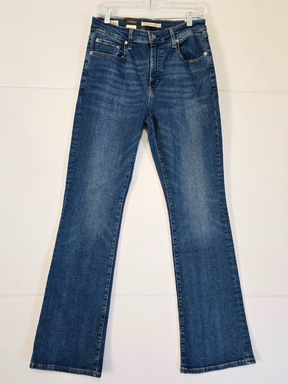 Levi's 725 High Rise Bootcut Jeans 31 Mid Wash Premium NWT